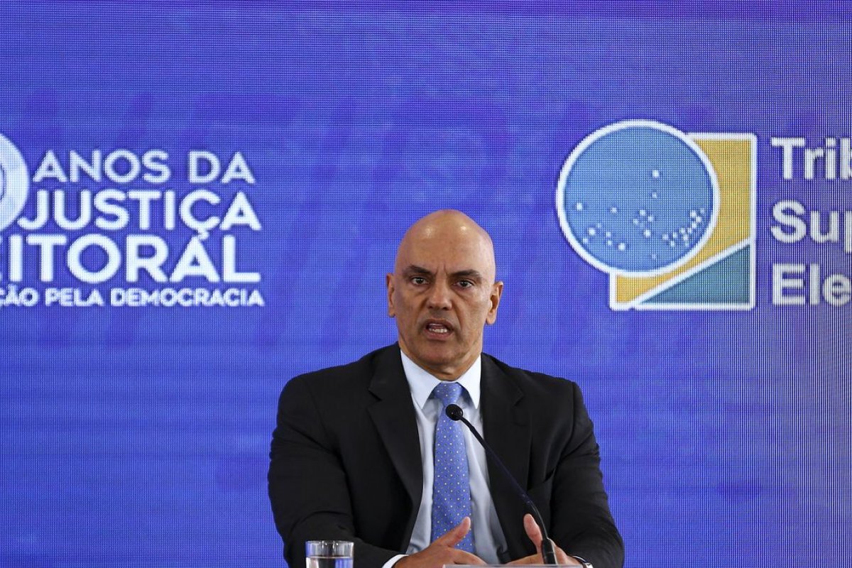 "Os números das eleições mostram exatamente a confiança do eleitorado no sistema eleitoral", diz Alexandre de Moraes