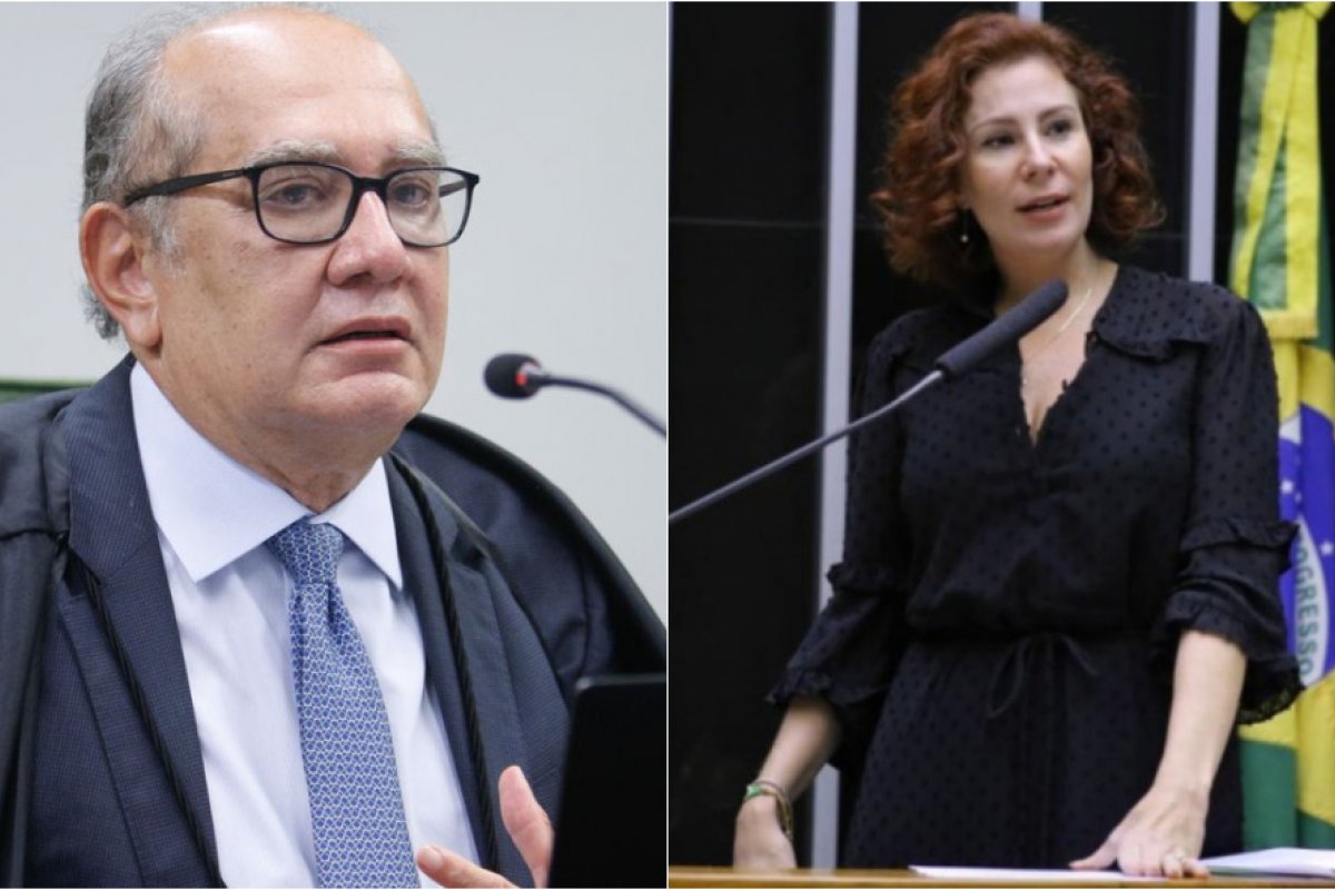 Após pedido da PGR, Gilmar Mendes suspende porte de arma de Carla Zambelli