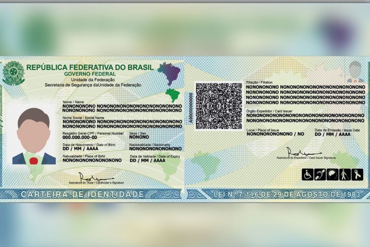 Nova Carteira de Identidade Nacional começa a ser emitida em outros 5 estados