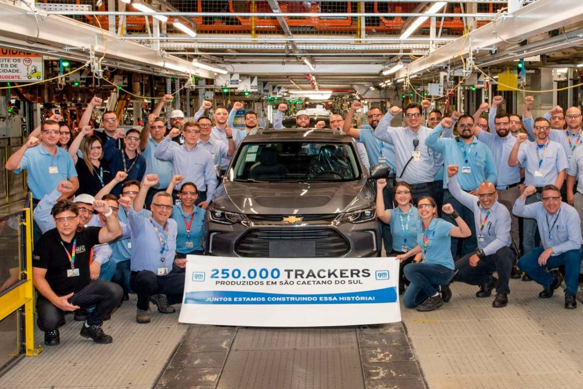 Tracker chega a 250.000 unidades produzidas no Brasil