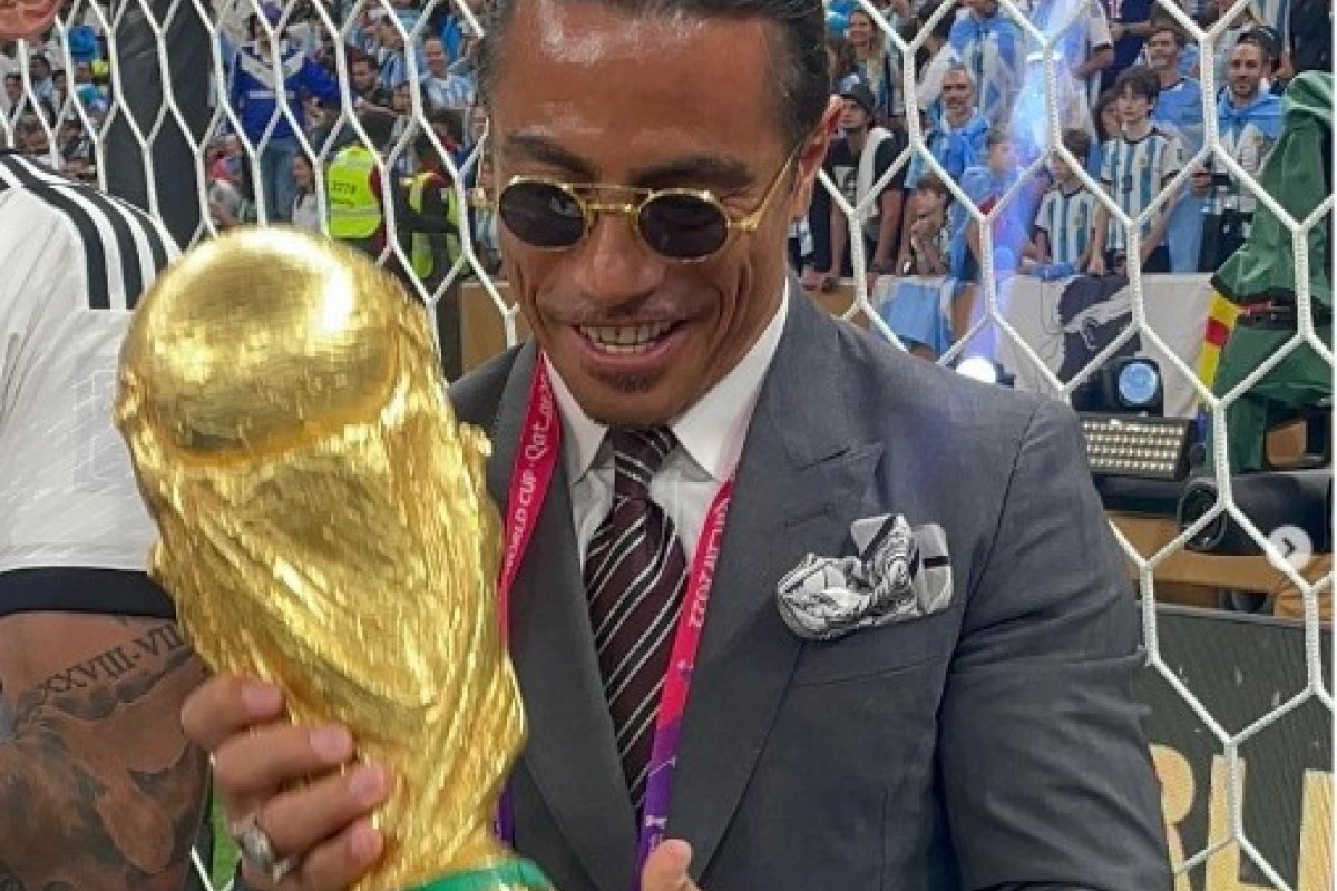 Fifa investiga como chef celebridade chegou ao campo da final da Copa do Mundo