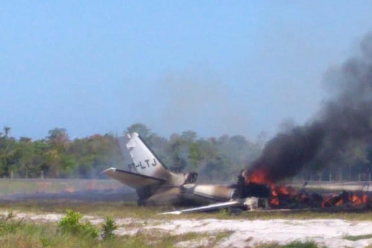 Quarta vítima do acidente com aeronave no sul da Bahia morre em hospital de Salvador