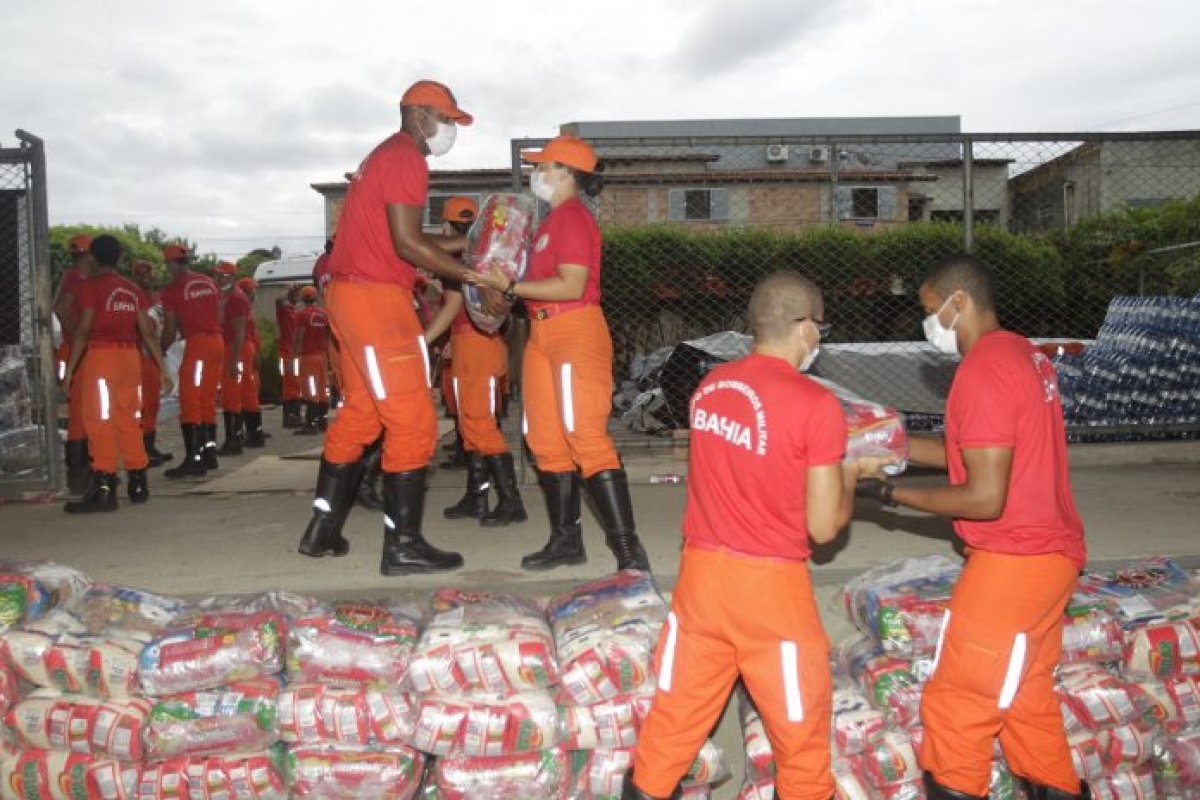 CBMBA promove campanha para arrecadação de donativos para vítimas da chuva