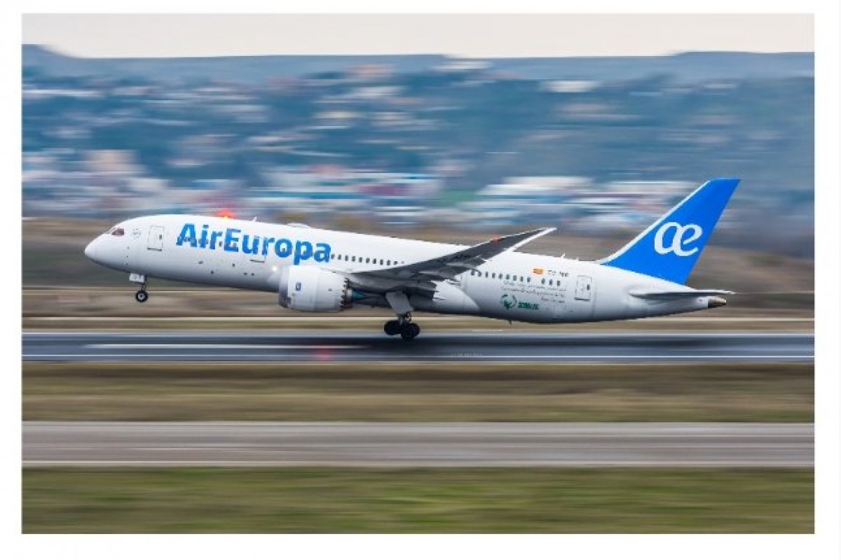 Air Europa cumpre plano de expansão da frota com a chegada de um novo Boeing 787!