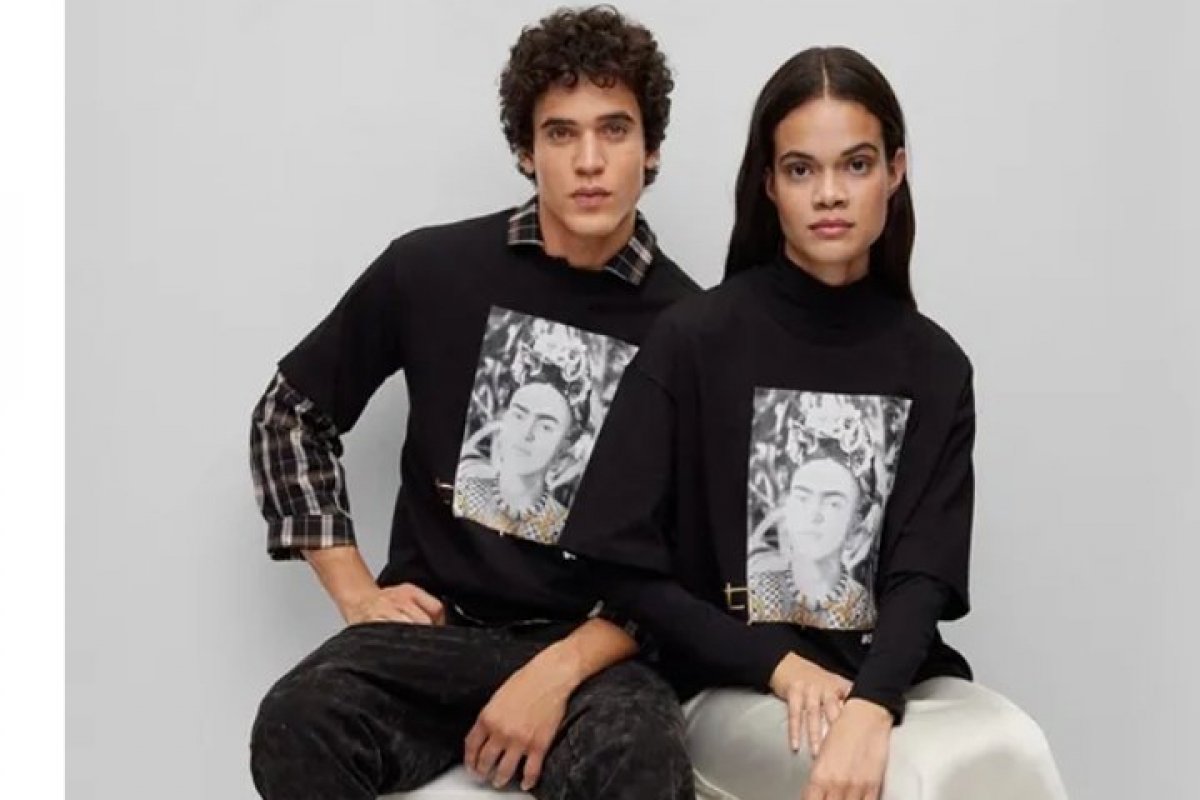 Depois de homenagear Freddie Mercury e Muhammad Ali em seu projeto ‘Legends’, a Boss agora lança uma coleção-cápsula inspirada em Frida Kahlo!