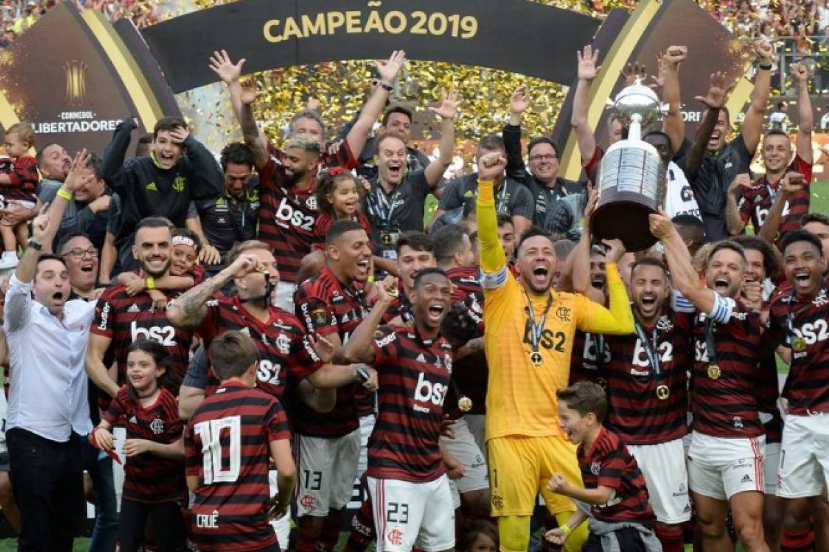 Conquista do título da Libertadores garante ao Flamengo premiação de R$ 83 milhões