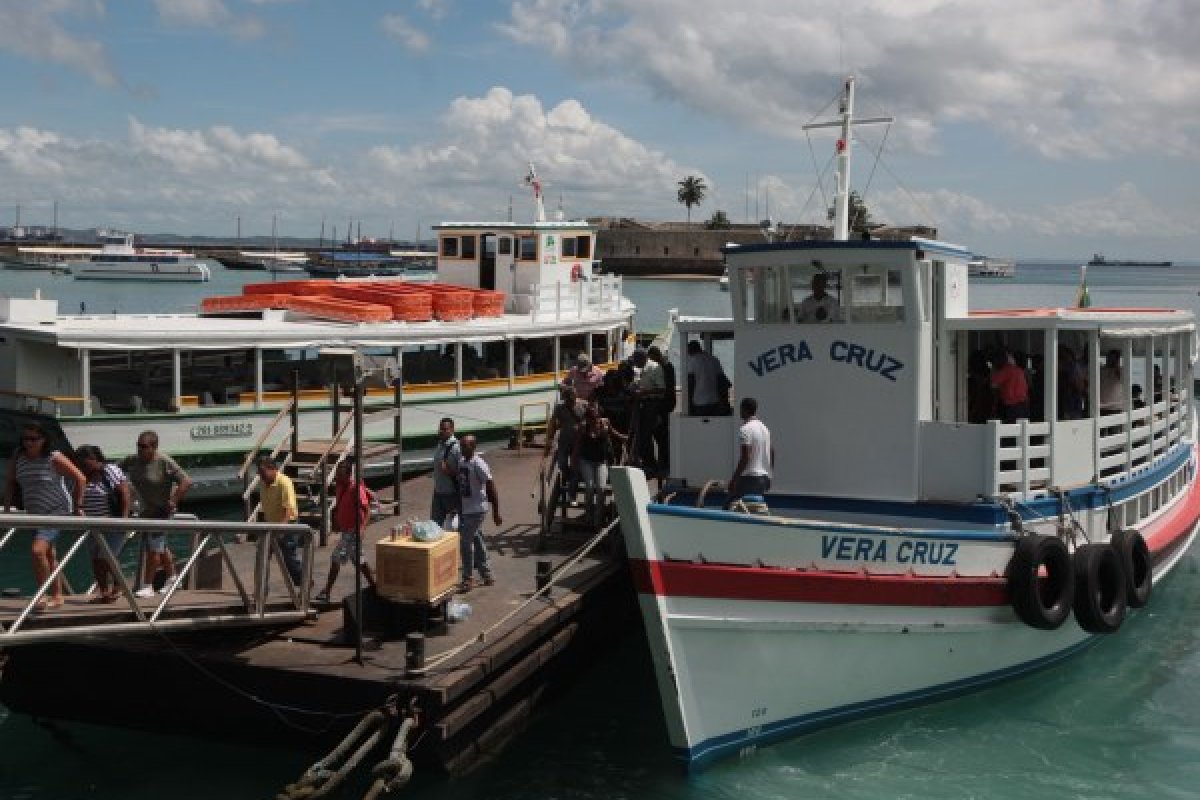 Travessia marítima é suspensa devido a mau tempo em Salvador