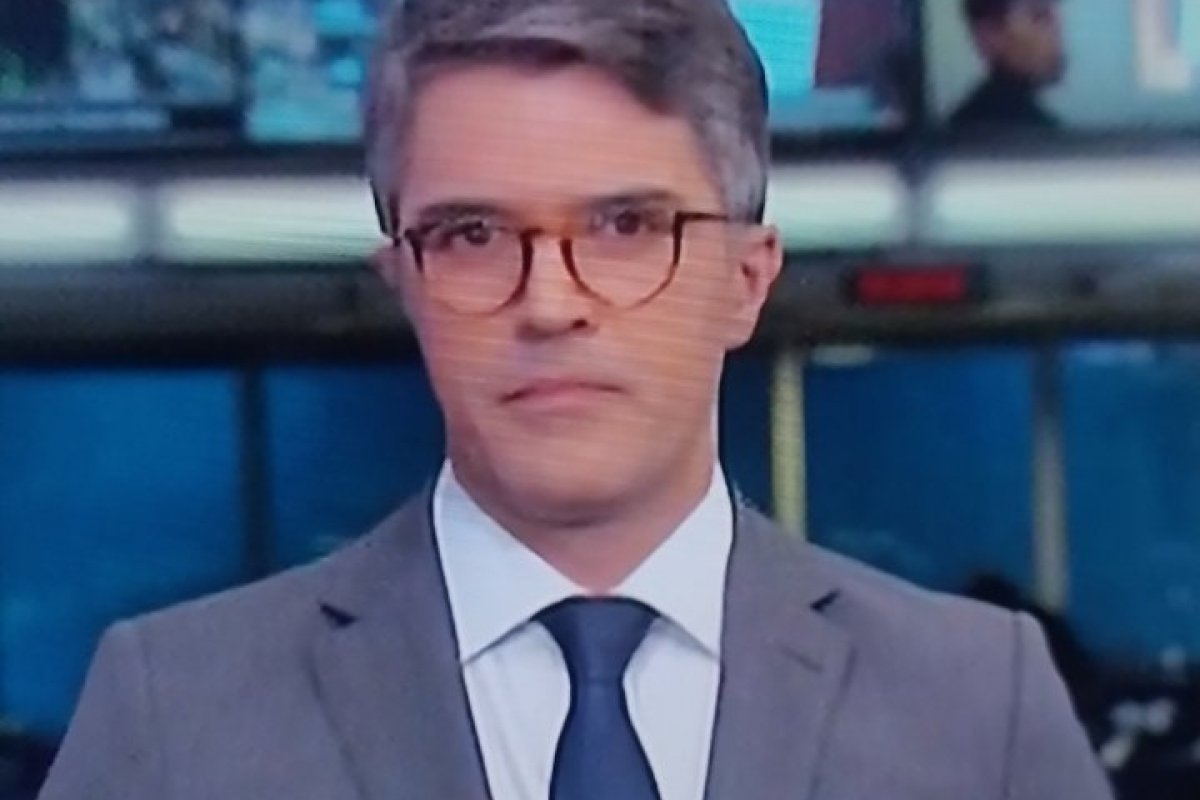 Com muita competência, Bruno Tavares apresenta o Jornal da Globo!