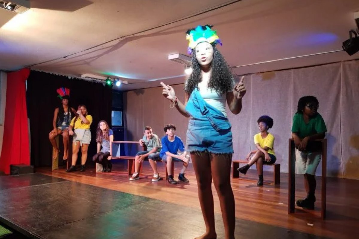 Companhia de Teatro da Biblioteca Infantil Monteiro Lobato está com inscrições abertas para crianças e adolescentes