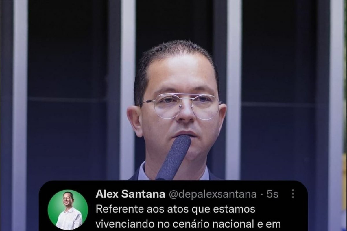 “Somos a favor da liberdade de expressão mediante a manifestações de paz”, diz o deputado Alex Santana