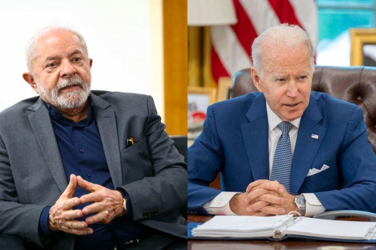 Biden condena os atos de violência contra Brasília em telefonema com Lula