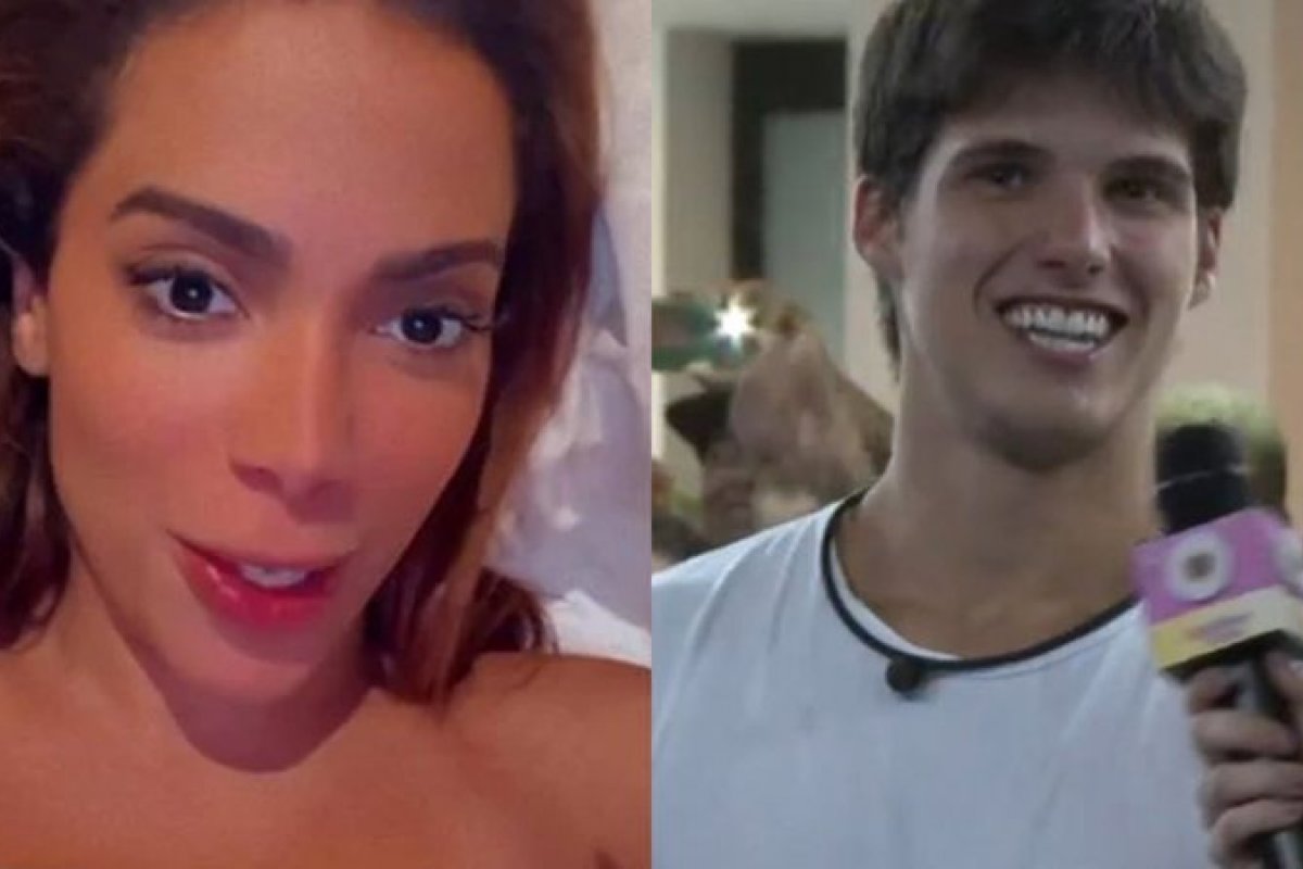 Gabriel Tavares, que está na casa de vidro do BBB 23, já ficou com Anitta!