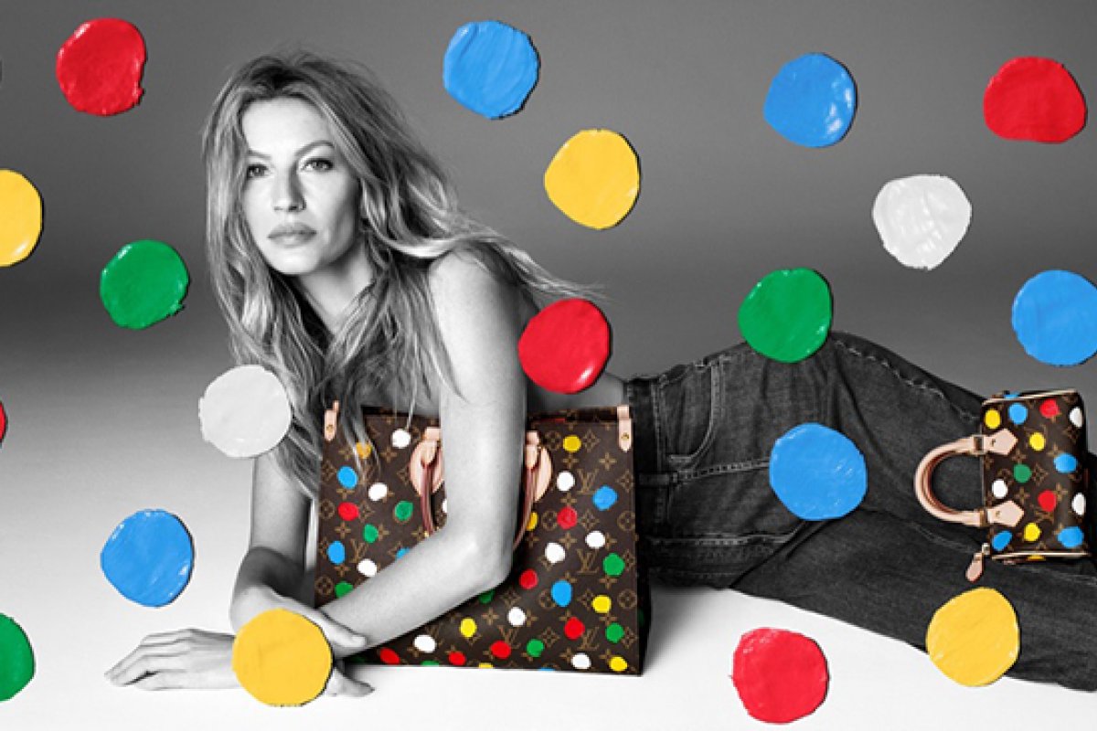 Gisele Bündchen estampa mais uma campanha para Louis Vuitton!