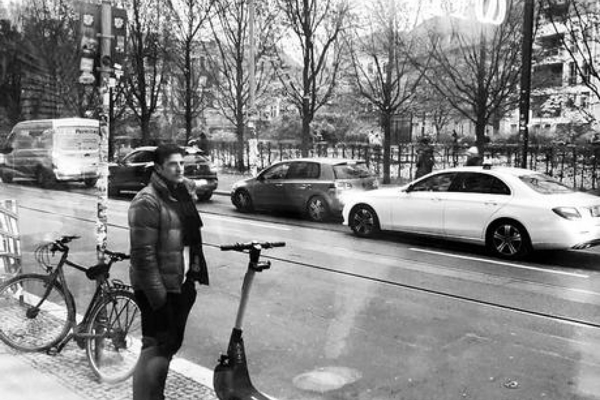 Reynaldo Gianecchini está de férias em Berlim, na Alemanha