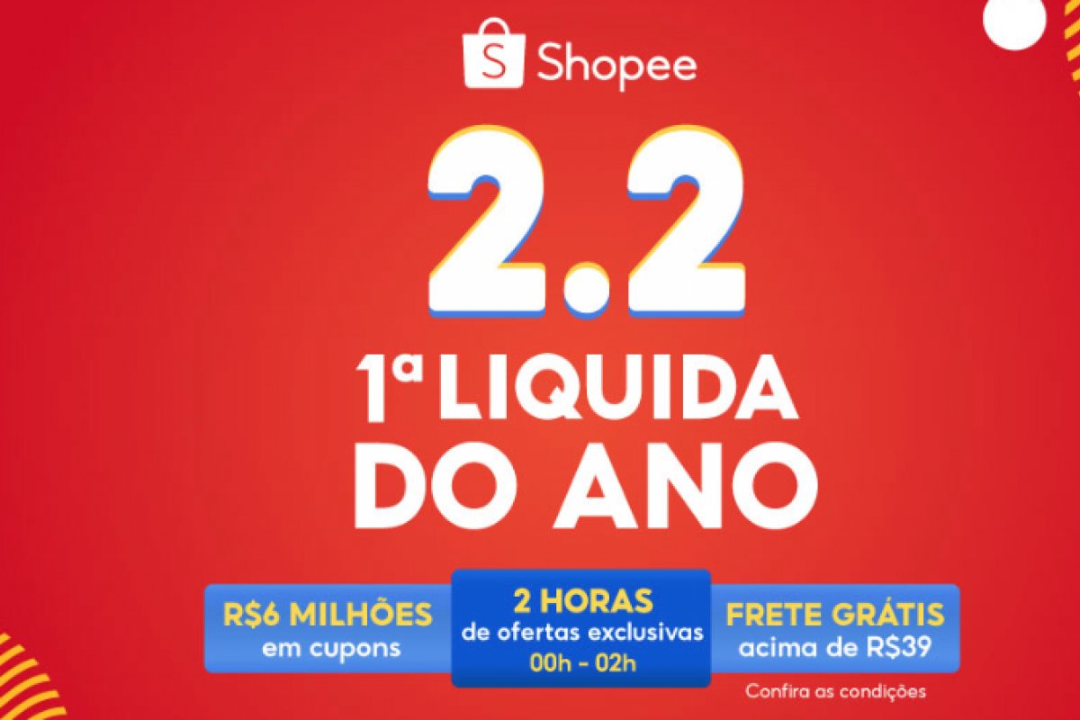 Shopee: marketplace realiza a primeira líquida do ano 
