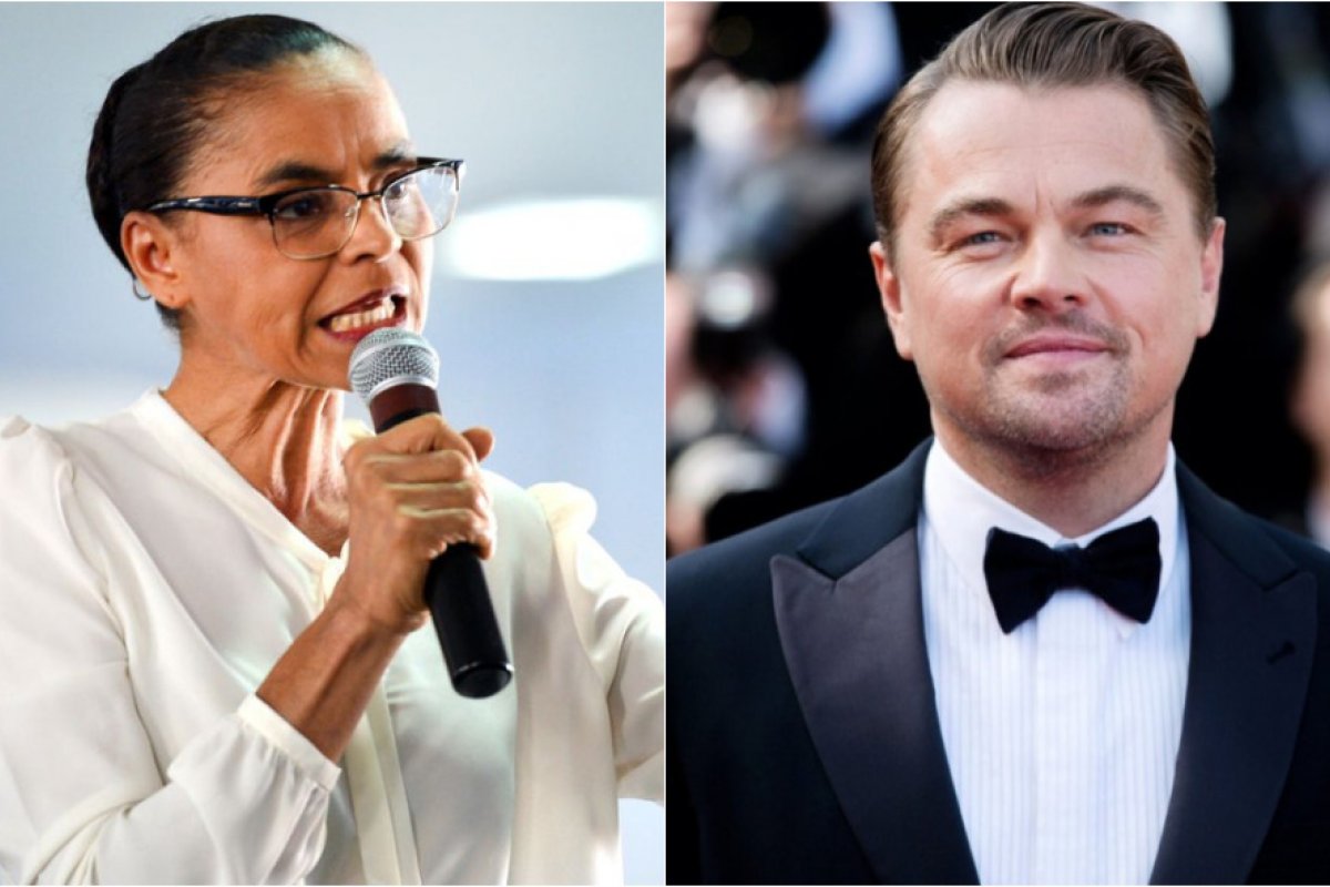 Marina Silva diz que fundação de Leonardo DiCaprio quer arrecadar R$ 512 mi para Amazônia