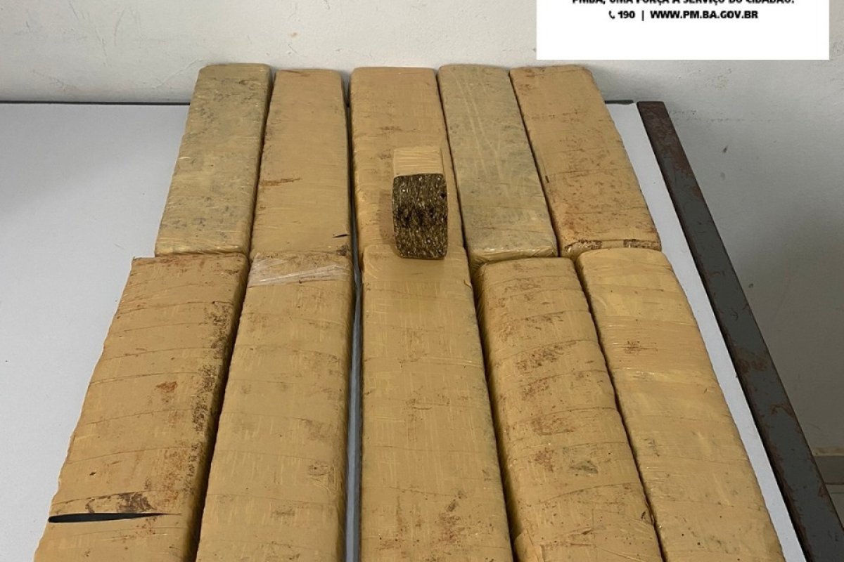 Homem é preso com mais de 10 Kg de maconha em Barreiras