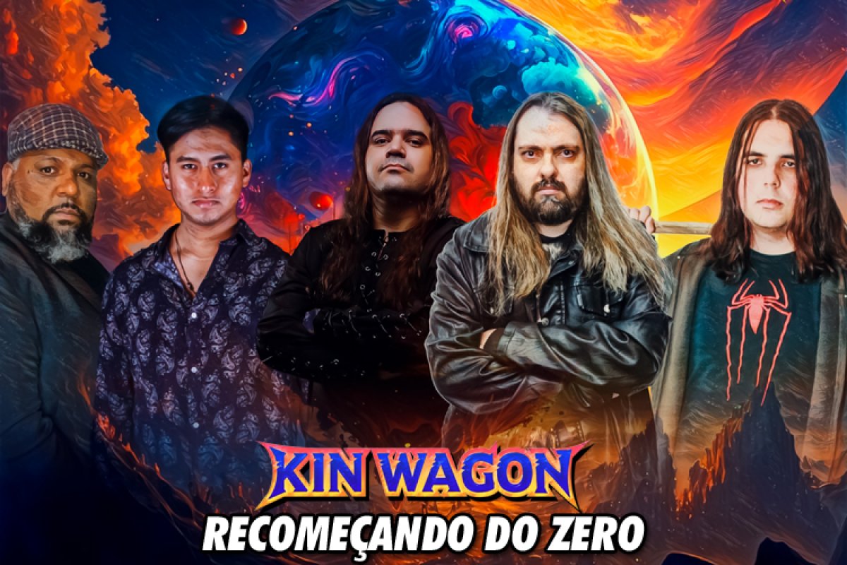 Banda KIN WAGON retorna aos palcos com lançamento do single 'Return To Zero"