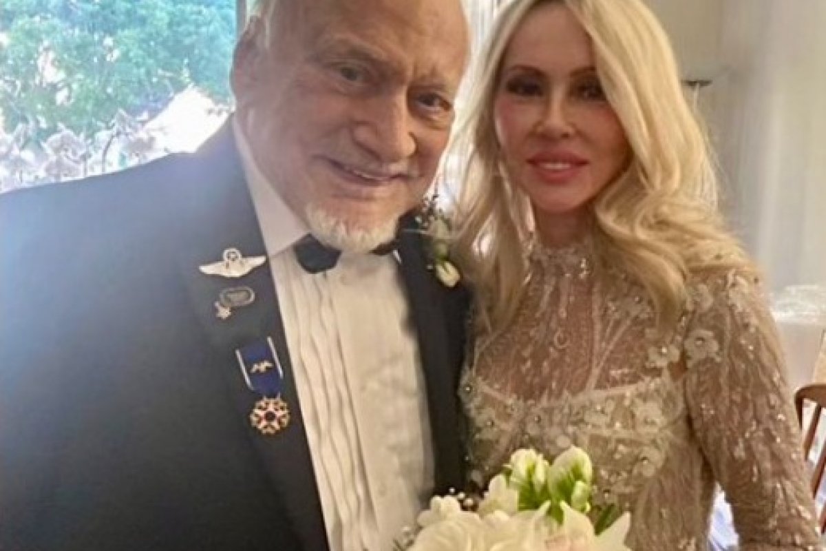 Buzz Aldrin, da Apollo 11, se casa aos 93 anos em cerimônia particular