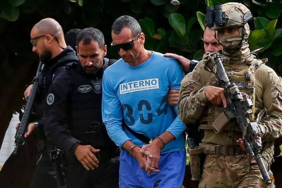 Líder do PCC volta para prisão em Brasília por prevenção contra fuga