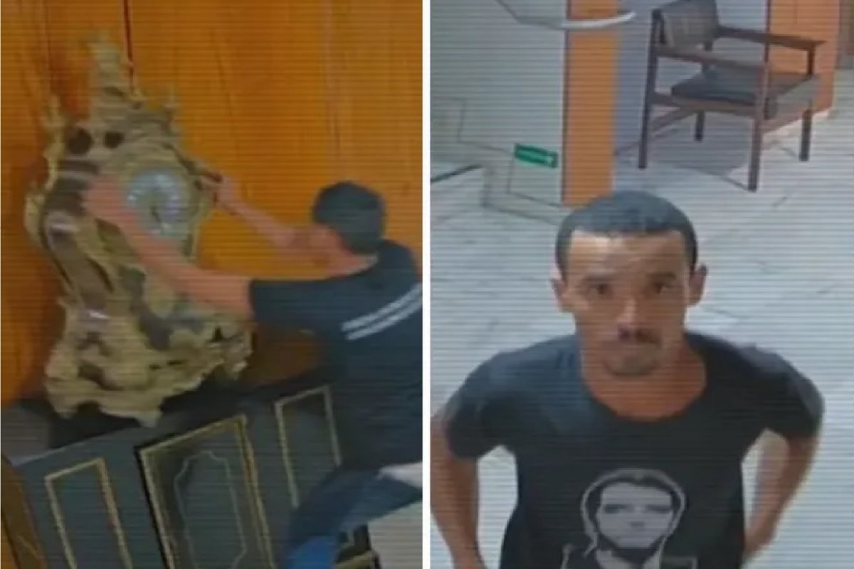 Polícia investiga participação do homem que destruiu relógio de D. João VI na invasão do STF