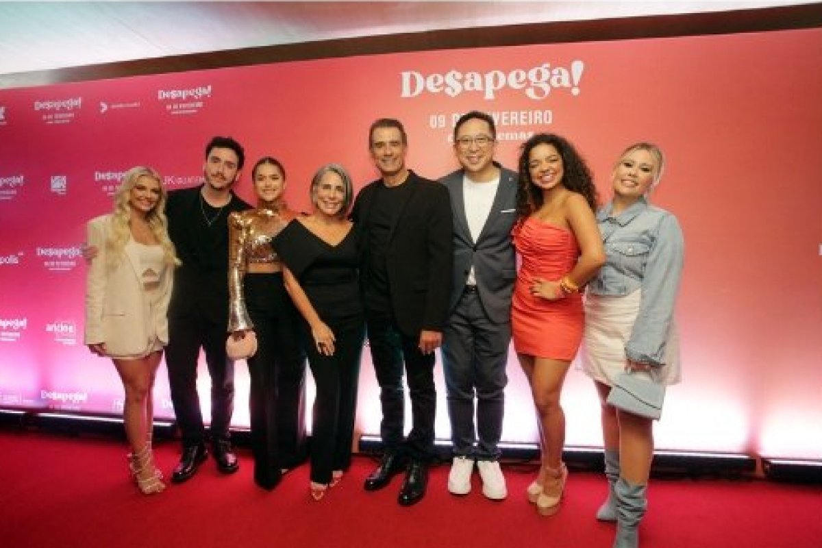 JK Iguatemi recebe elenco do filme "Desapega" !