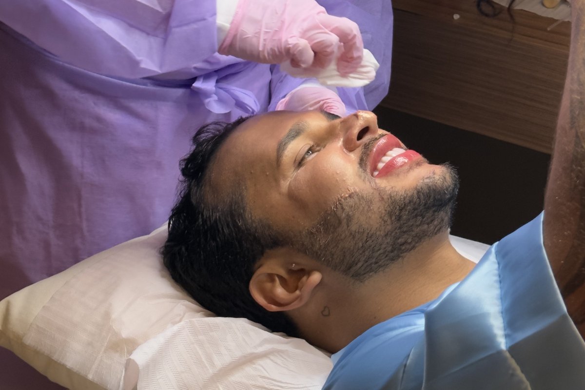 Lucas Guimarães recebe equipe exclusiva de São Paulo para procedimentos estéticos em preparação para festa de aniversário!