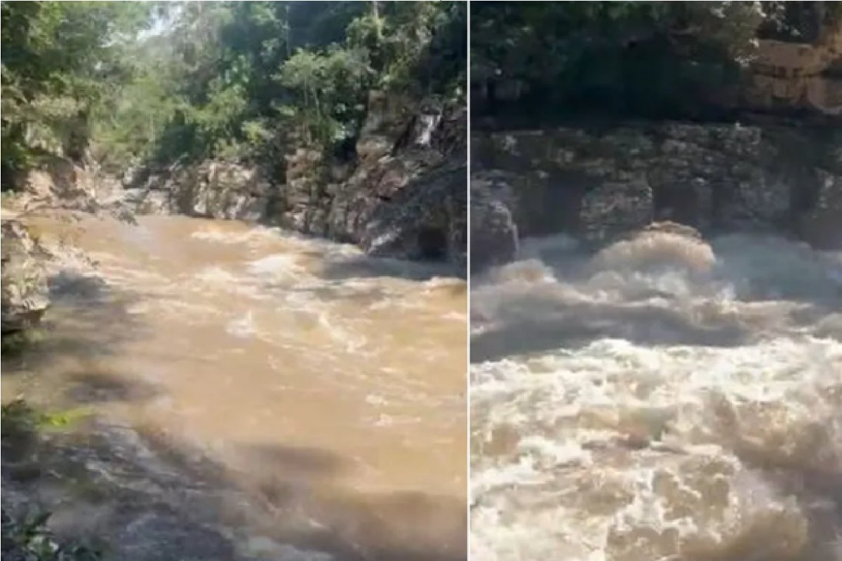 Turista americano desaparece em cachoeira na Chapada dos Veadeiros