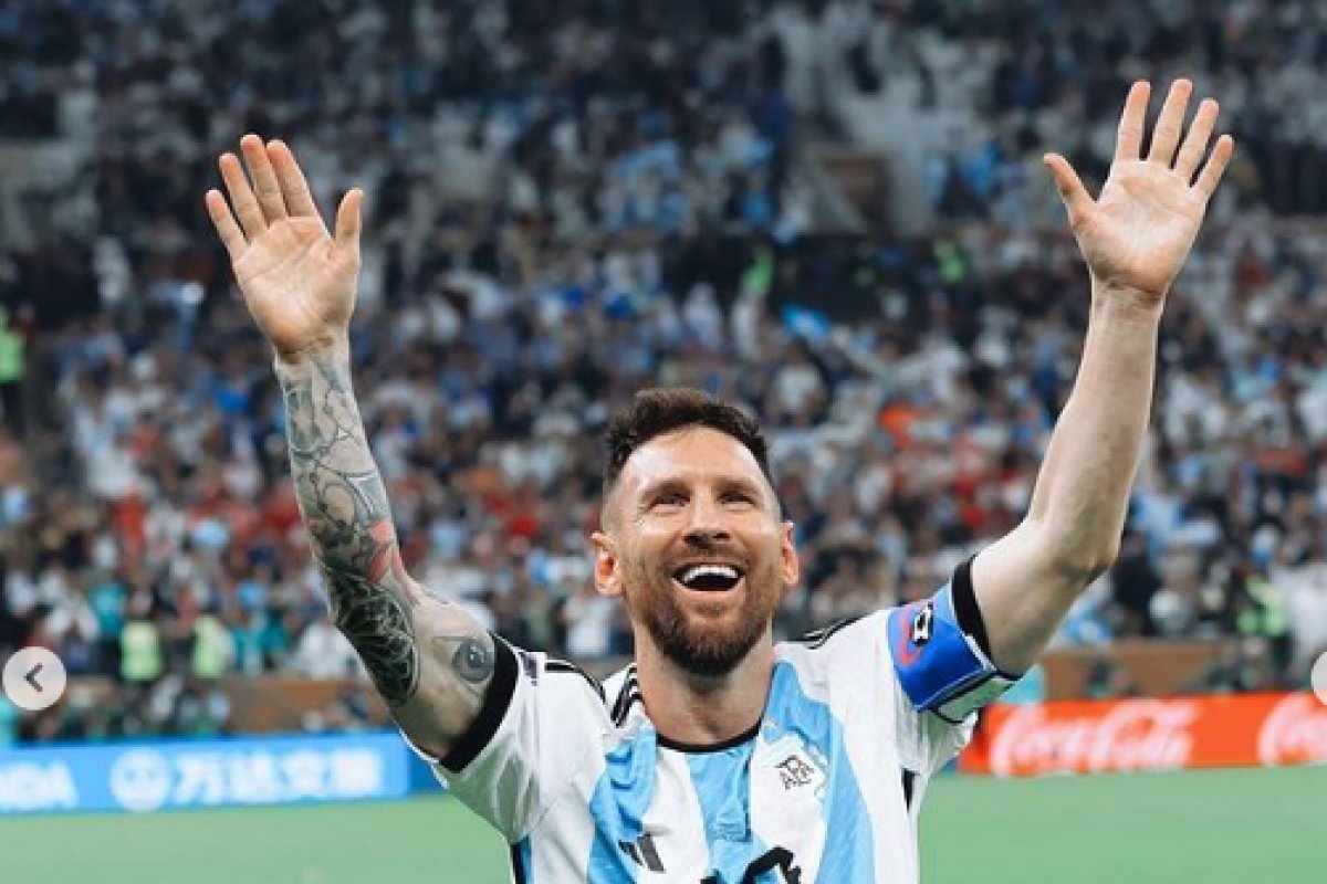 Messi revela ter sido bloqueado de rede social por quantidade de mensagens que recebeu após título da Copa do Mundo