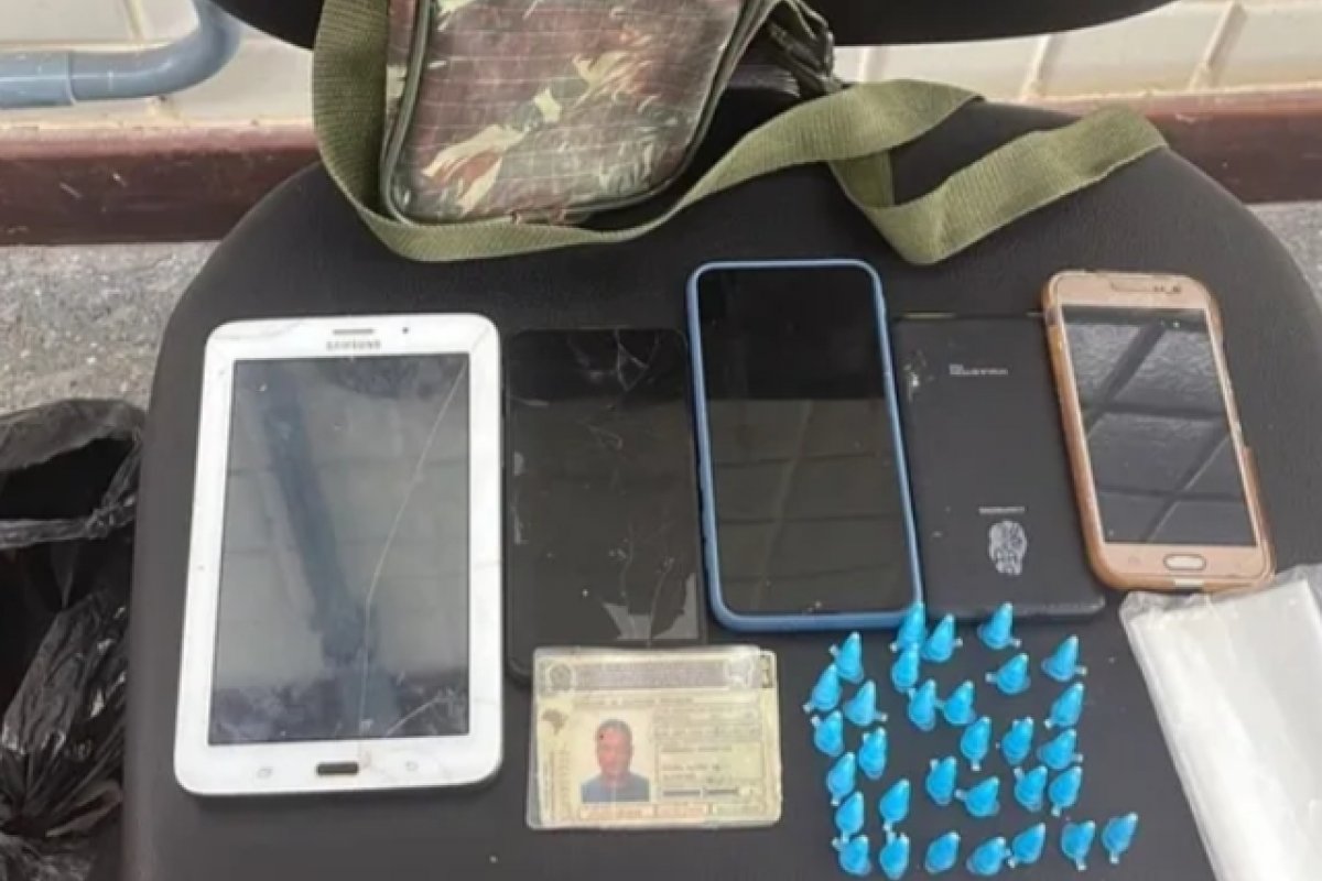 Salvador: homem é preso com mais de 30 pinos de cocaína em São Cristóvão