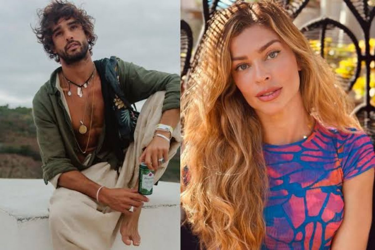 Grazi e o modelo Marlon Teixeira estão curtindo as maravilhas Chapada Diamantina!