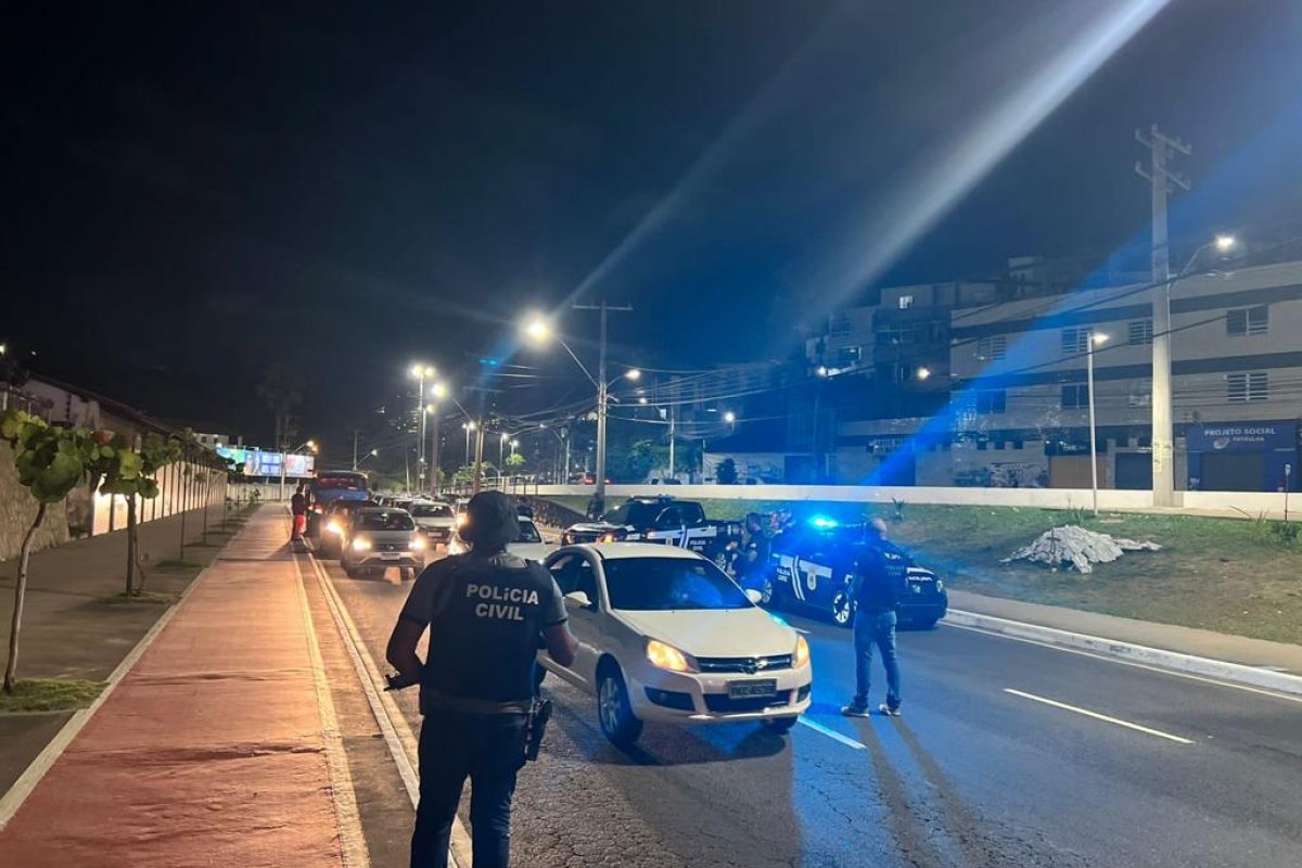 Operação Visão: DCCP atua no combate a roubo contra motoristas de aplicativo e táxi em Salvador