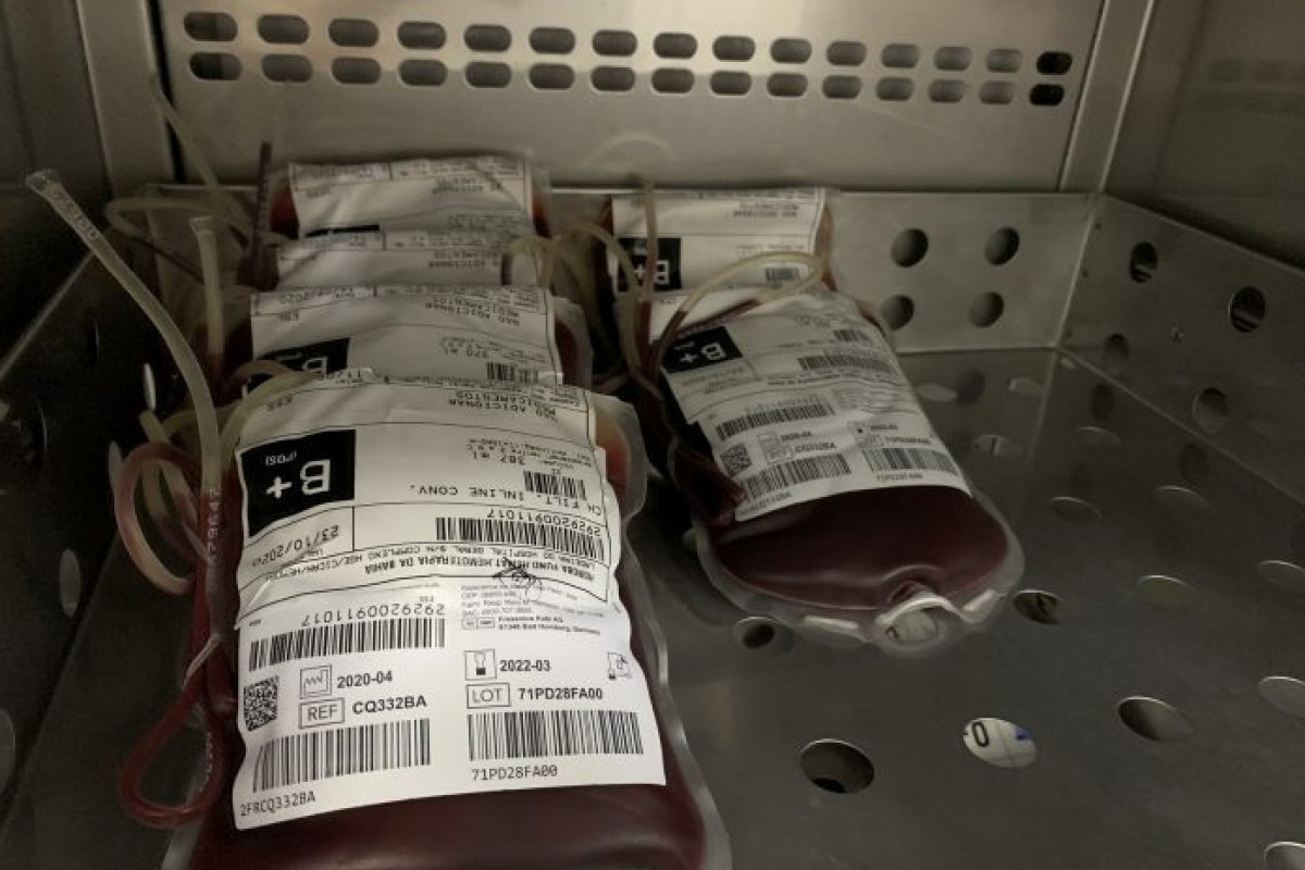 Estoque de sangue da Hemoba segue em estado crítico