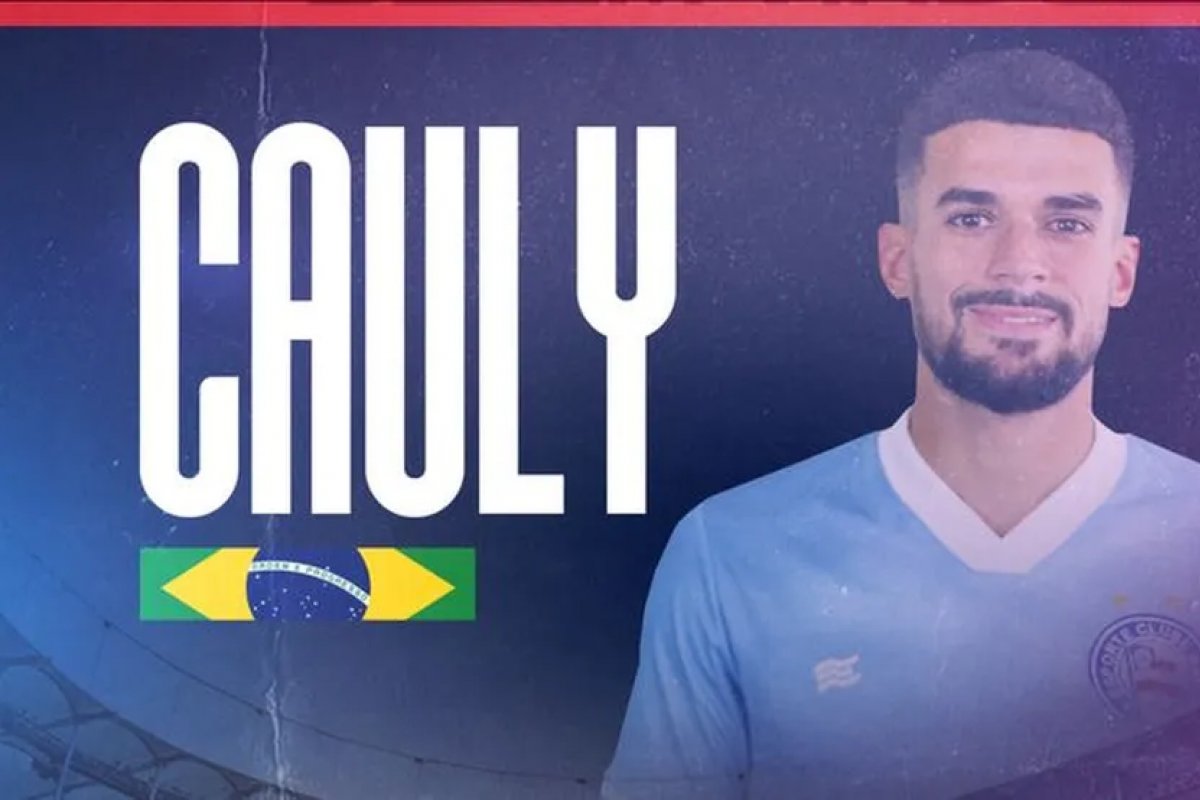 Bahia anuncia contratação do meia Cauly Oliveira