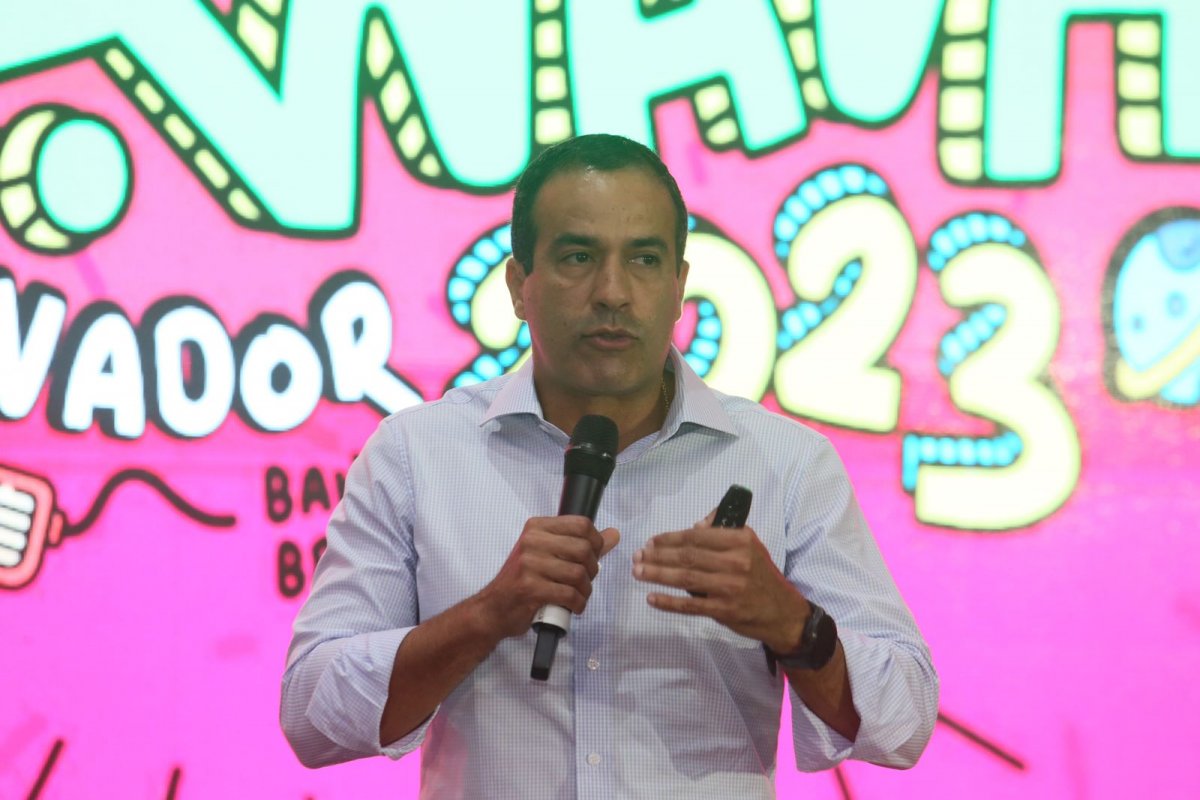 Bruno Reis celebra primeiro carnaval como prefeito de Salvador: 'Será o melhor carnaval de todos os tempos'