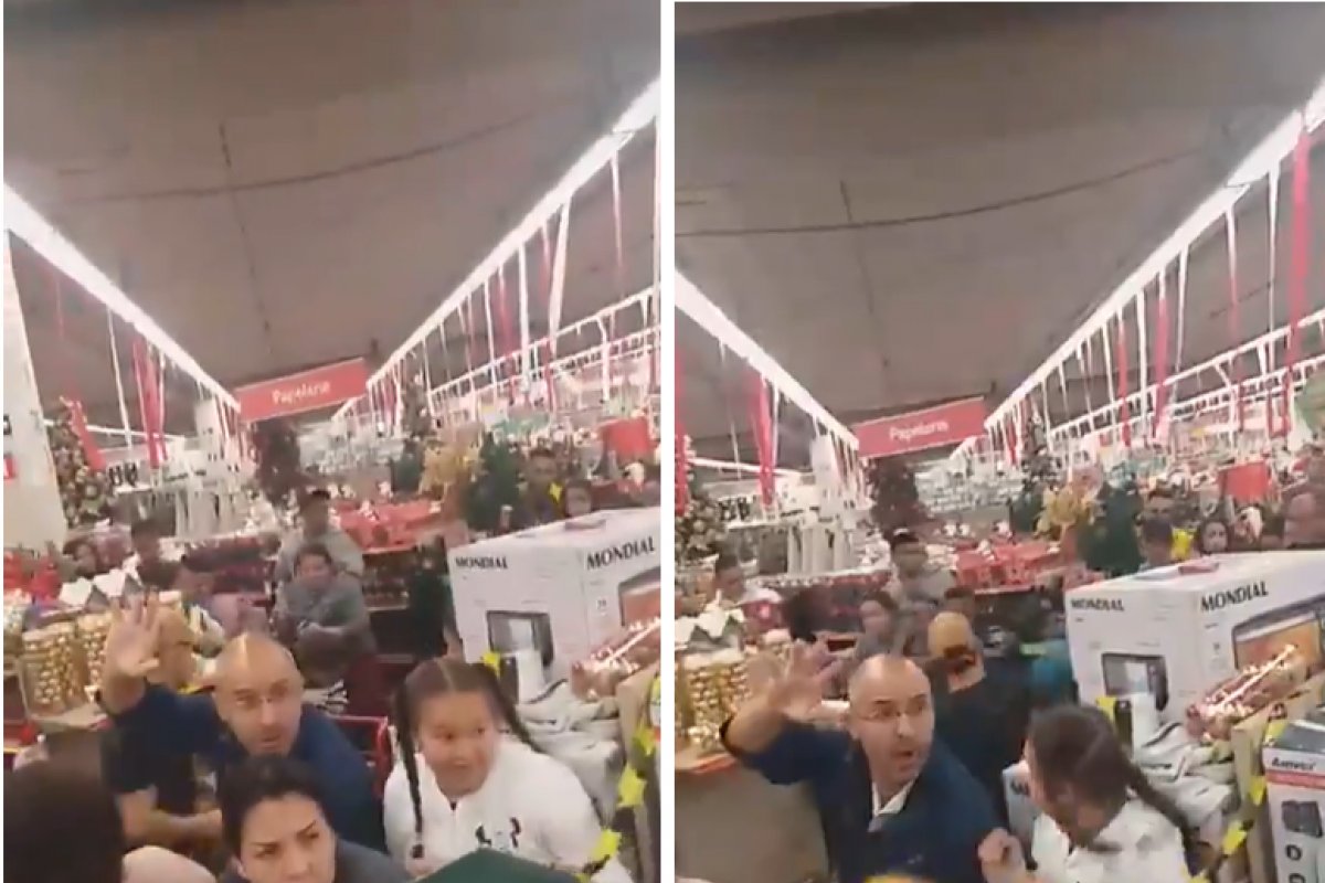 Vídeo: consumidores brigam por produtos durante Black Friday em loja de shopping