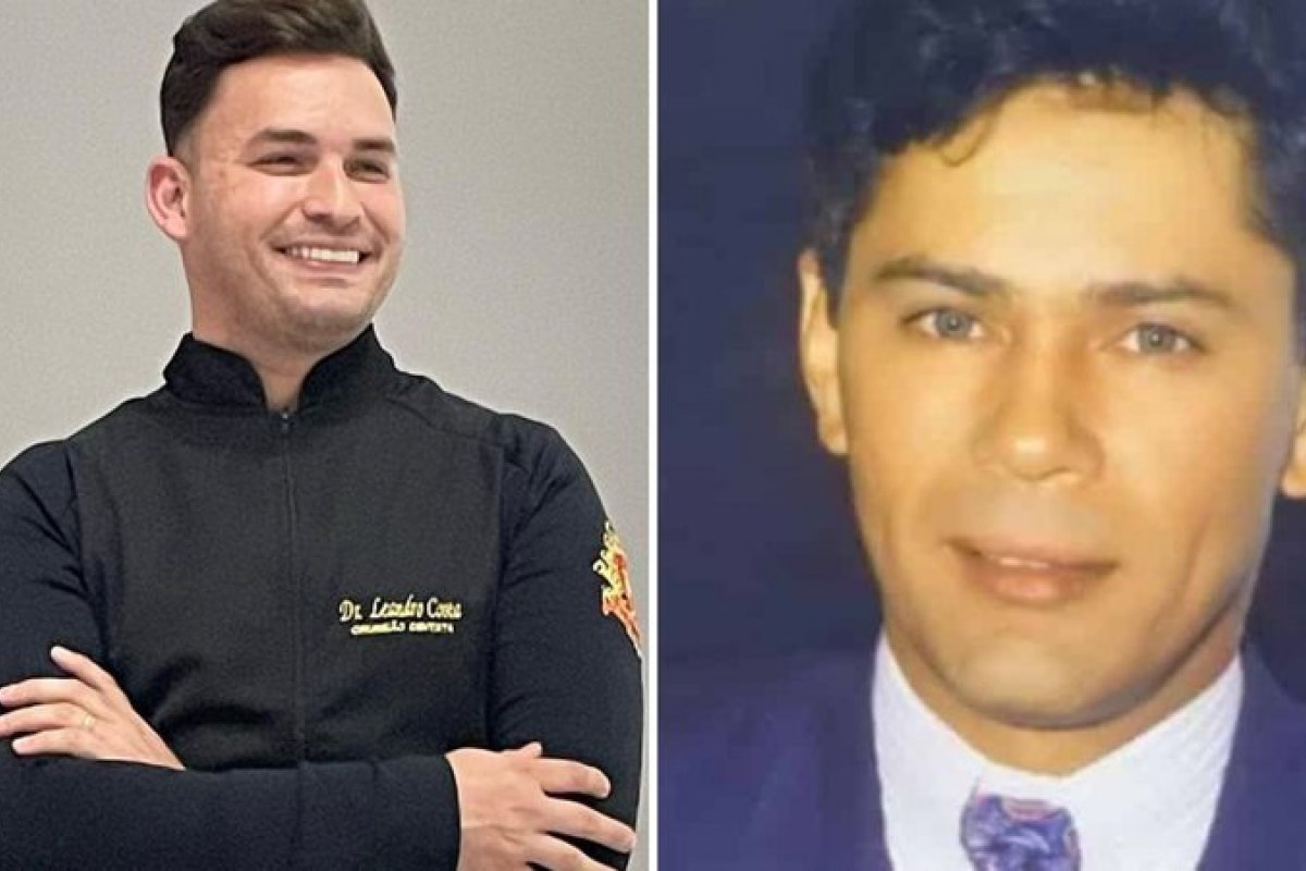 Filho de Leandro com empregada doméstica se emociona ao virar dentista!