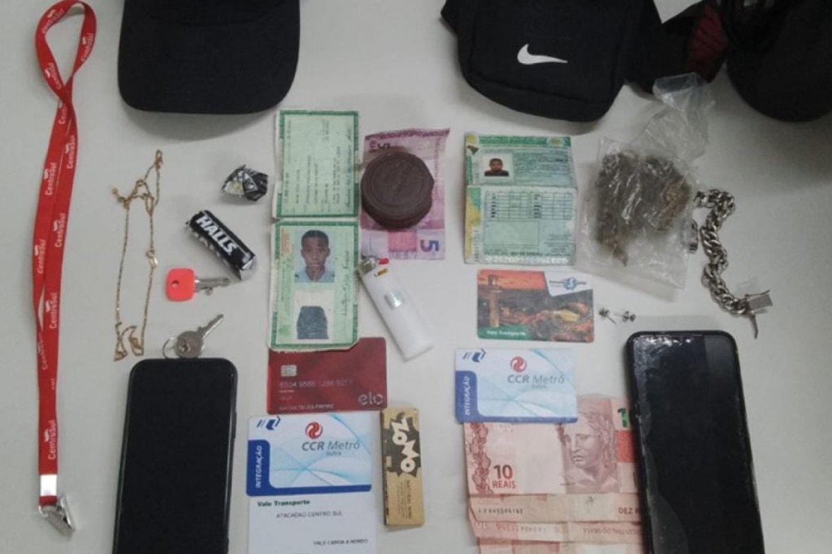 Polícia Militar prende dois assaltantes no Furdunço