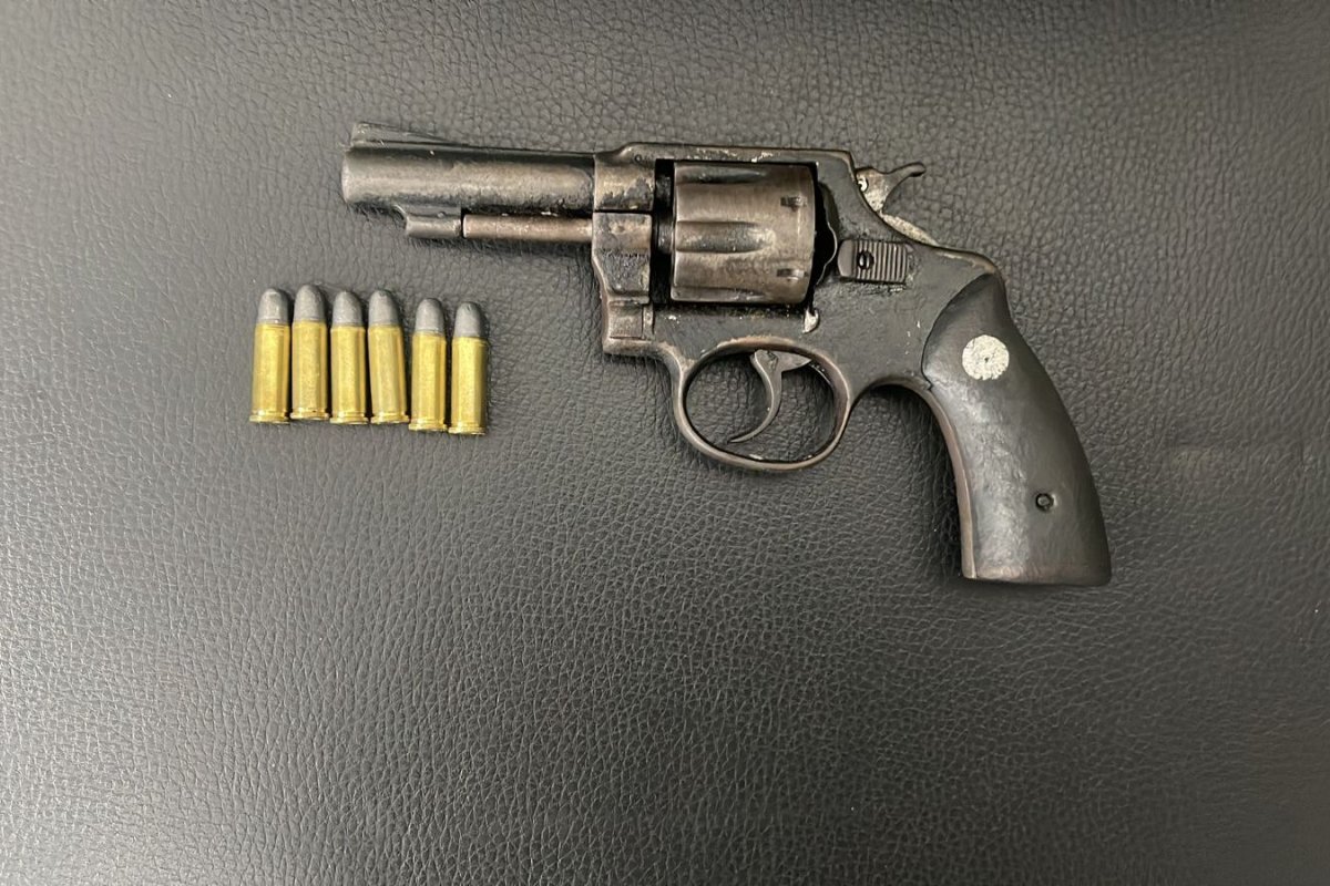 Dupla é detida com arma de fogo na Avenida Paralela