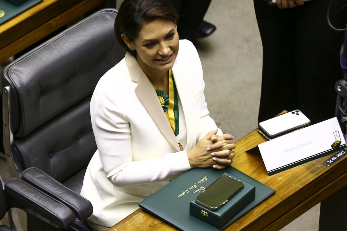 Michelle Bolsonaro é a nova presidente nacional do PL Mulher