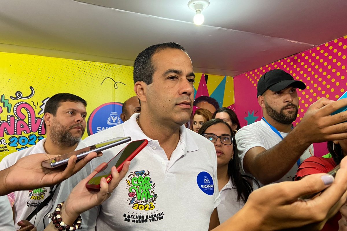 "Torcendo para todas, e que vença a melhor", diz Bruno Reis sobre música do Carnaval
