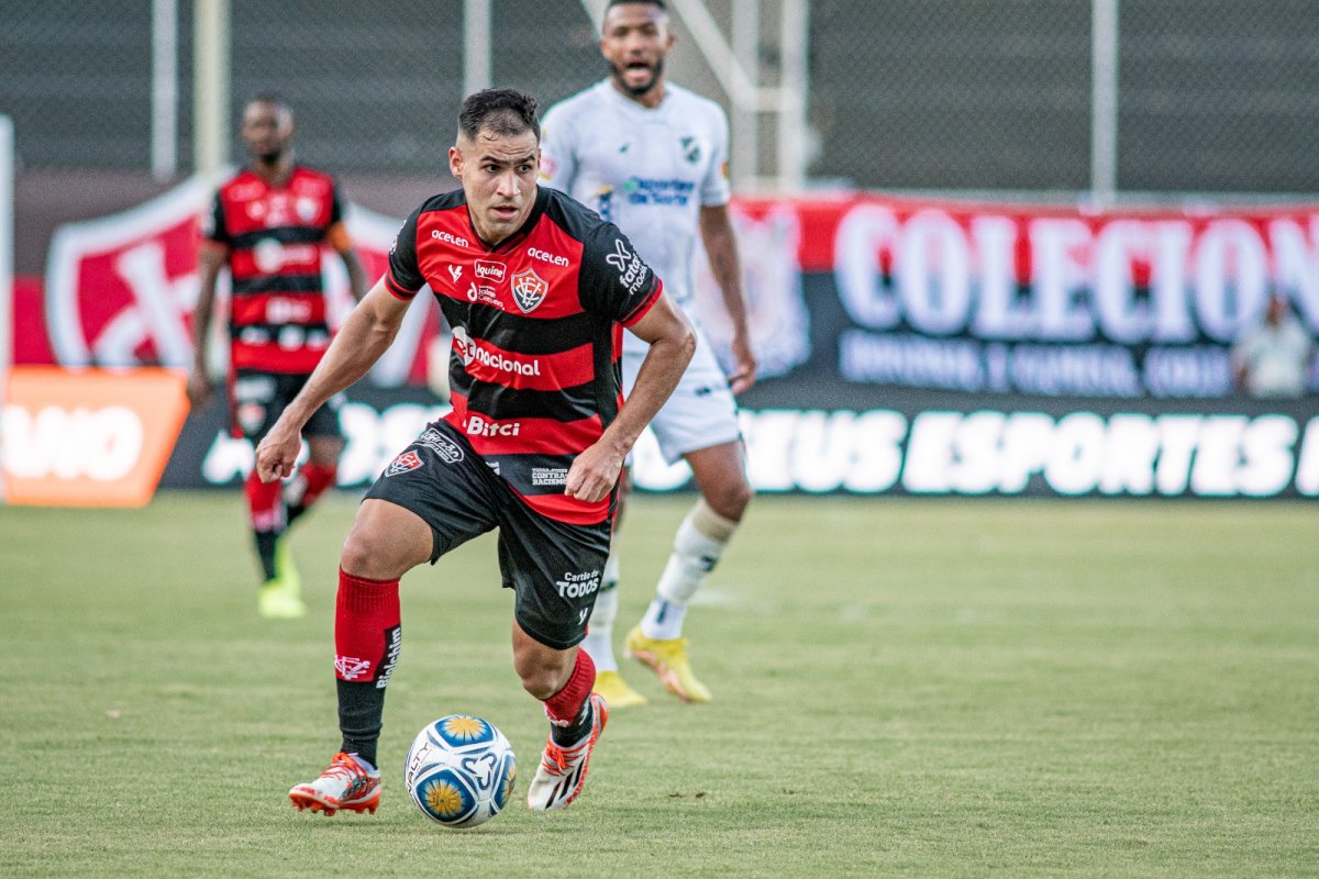 Vitória joga mal, empata com ABC no Barradão e segue sem vencer na Copa do Nordeste