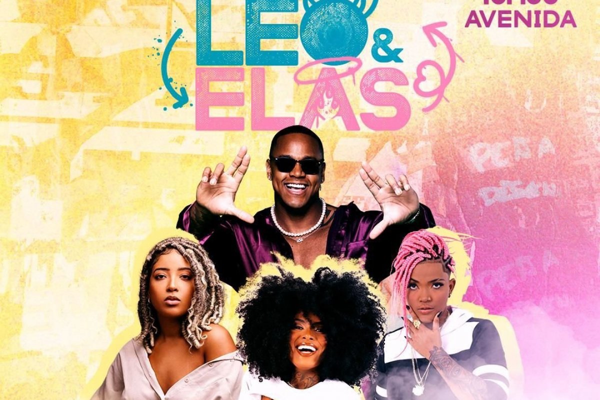 Léo Santana anuncia projeto especial “Léo e elas” terça na avenida e confirma tradicional arrastão na quarta-feira de cinzas!