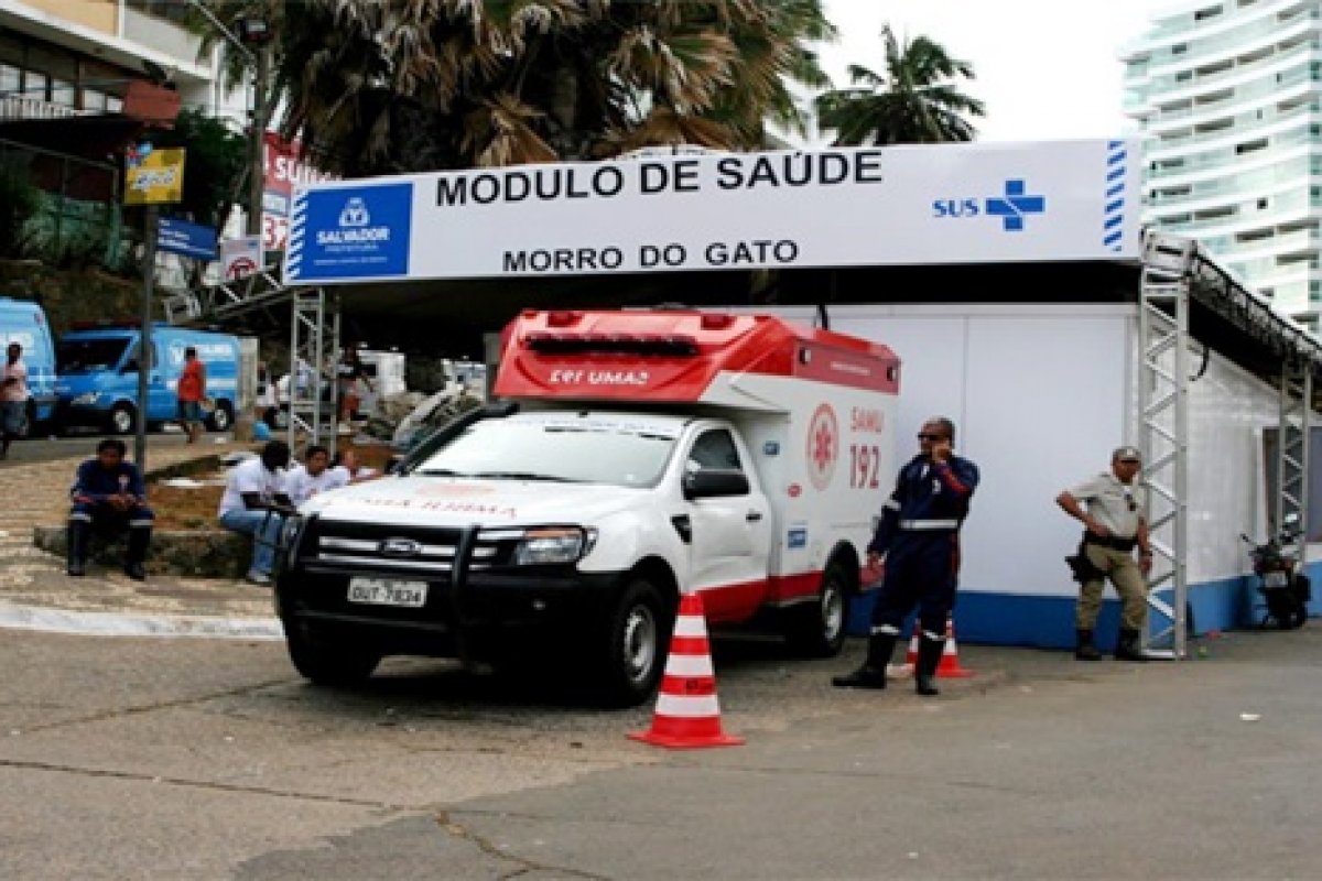 Atendimentos de Saúde no Carnaval de Salvador seguem em queda pelo 4º dia