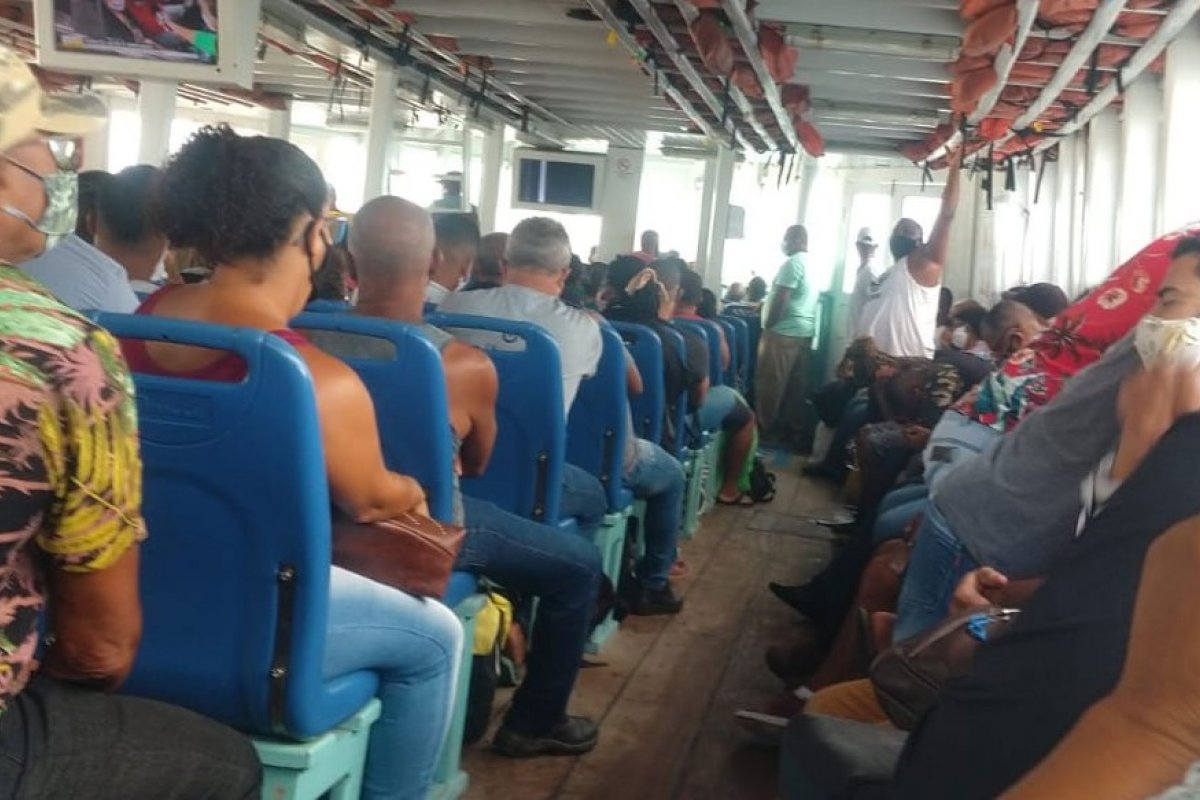 Travessia Salvador-Mar Grande opera sem restrições nesta sexta-feira (24)