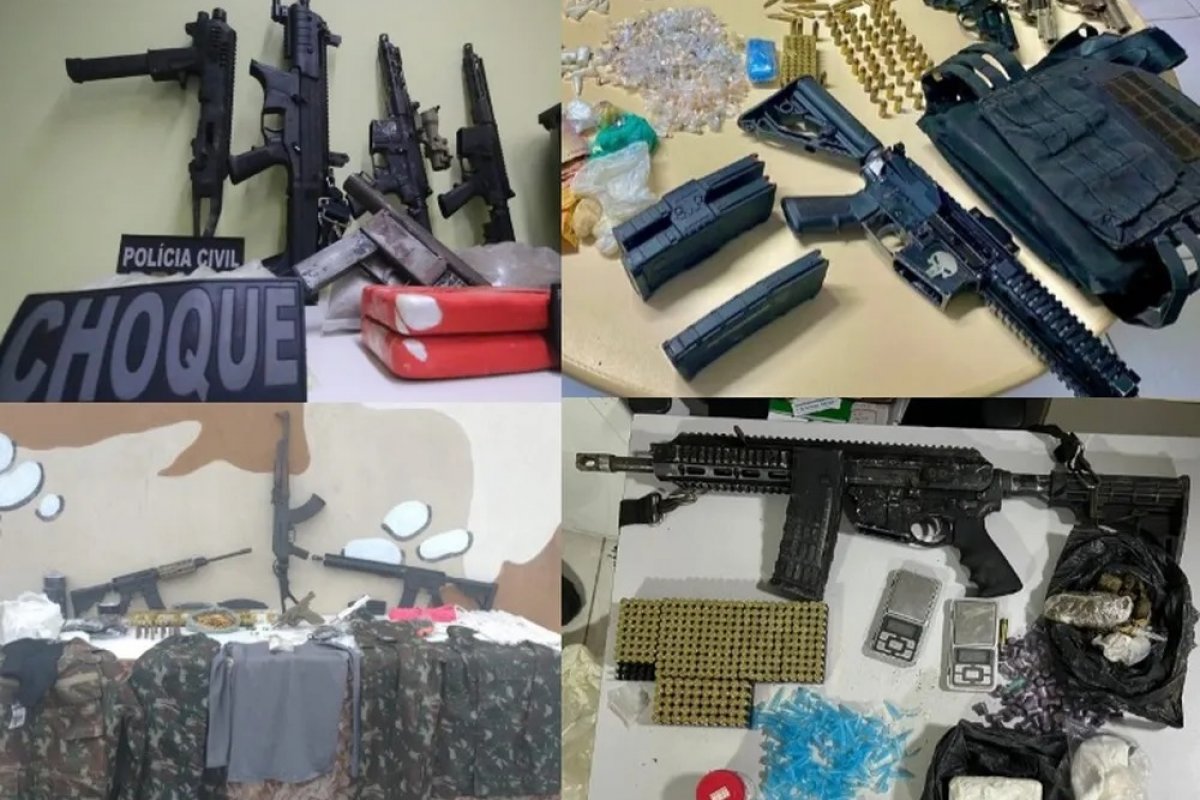 Nove fuzis já foram apreendidos na Bahia em 2023, diz SSP