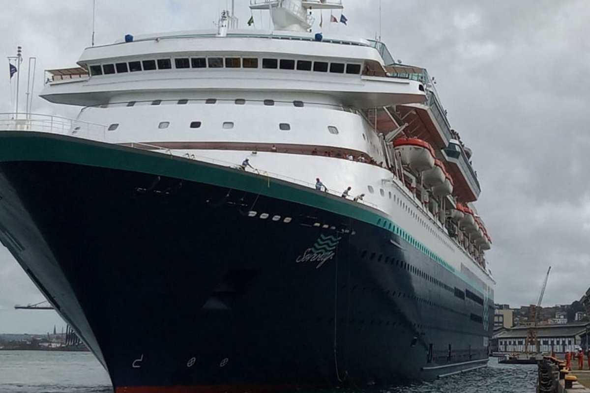Navios de cruzeiro chegam em Salvador nesta segunda-feira