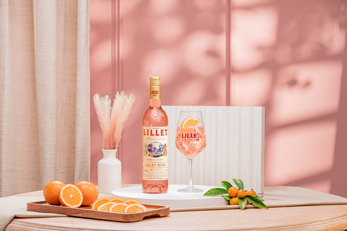 Pernod Ricard Brasil complementa seu portfólio com lançamento de Lillet Rosé no Brasil!
