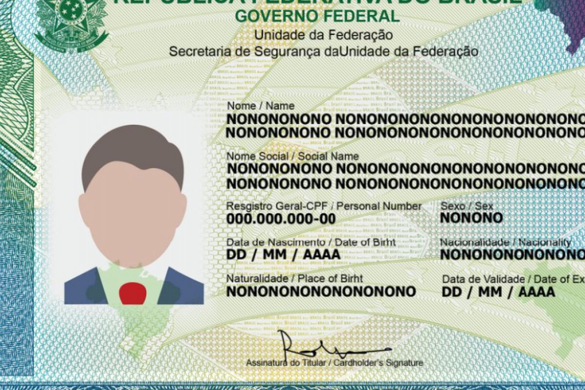 Governo prorroga prazo para estados emitirem nova Carteira de Identidade Nacional