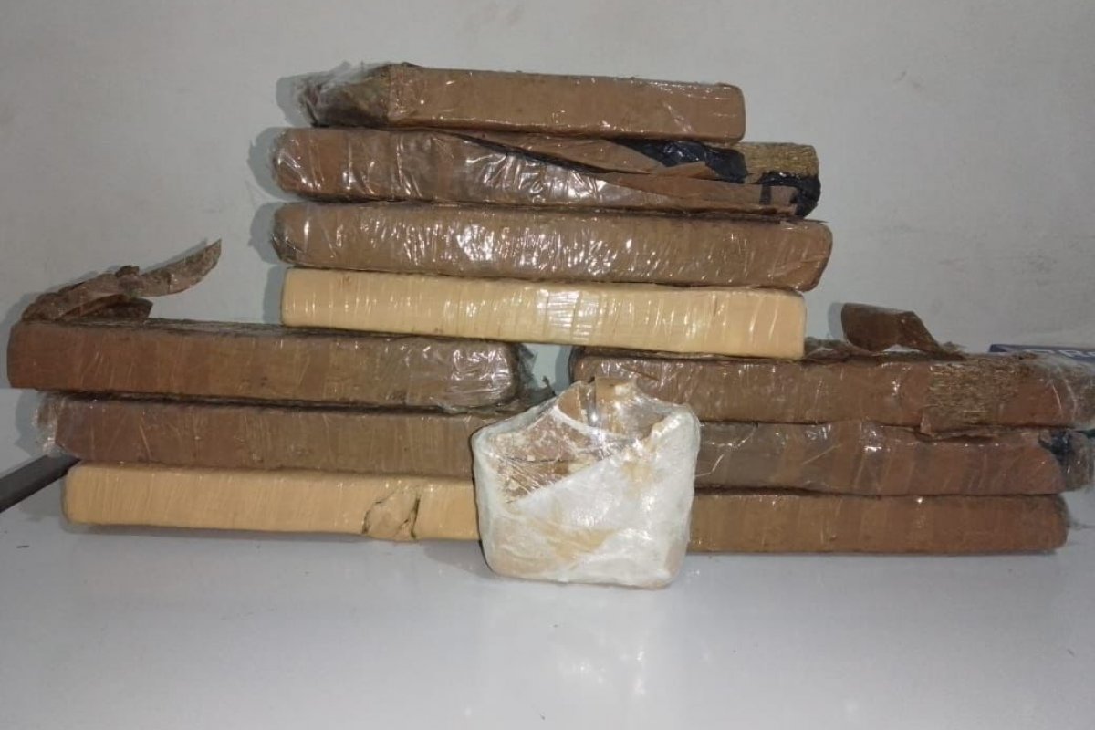Sete quilos de drogas são apreendidos em Barreiras, no oeste baiano
